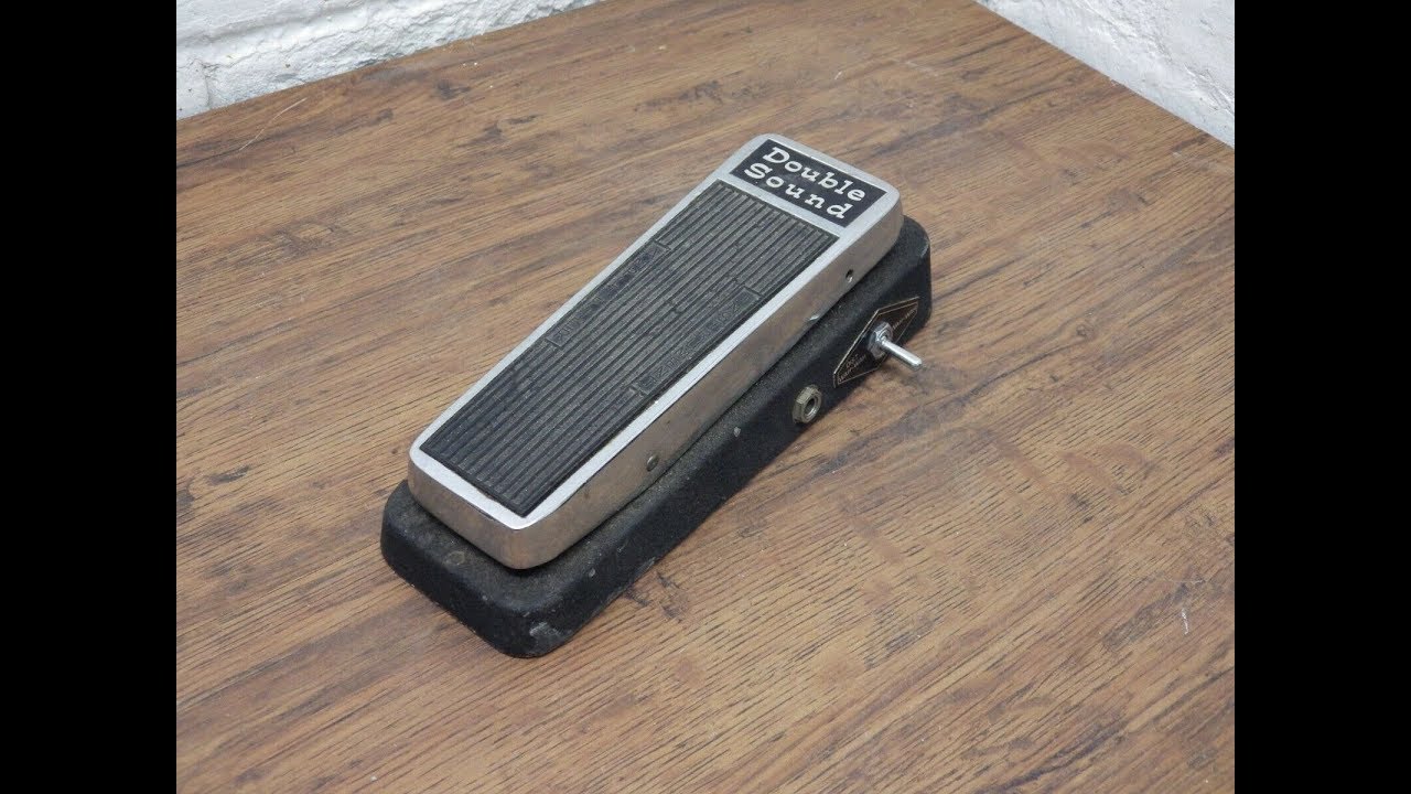 Jen Double Sound Doublesound Fuzz Wah 1970 - YouTube