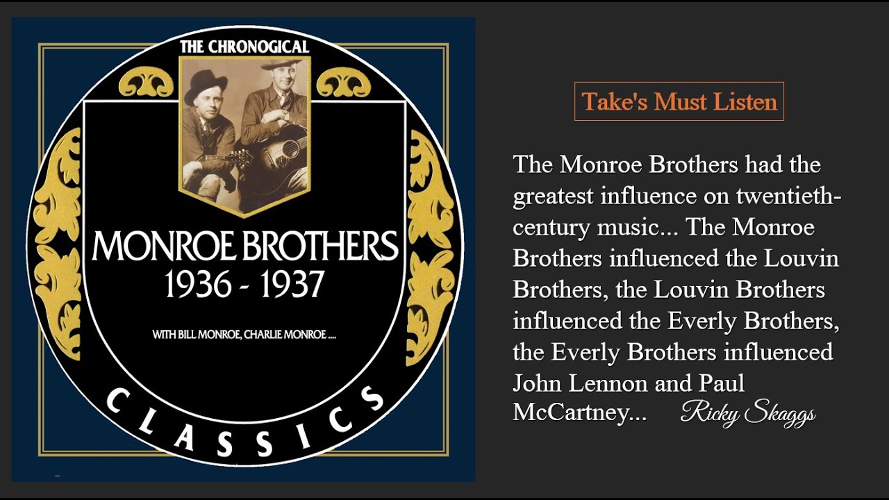 Monroe Brothers 1936-1937 [2009] - Monroe Brothers - YouTube