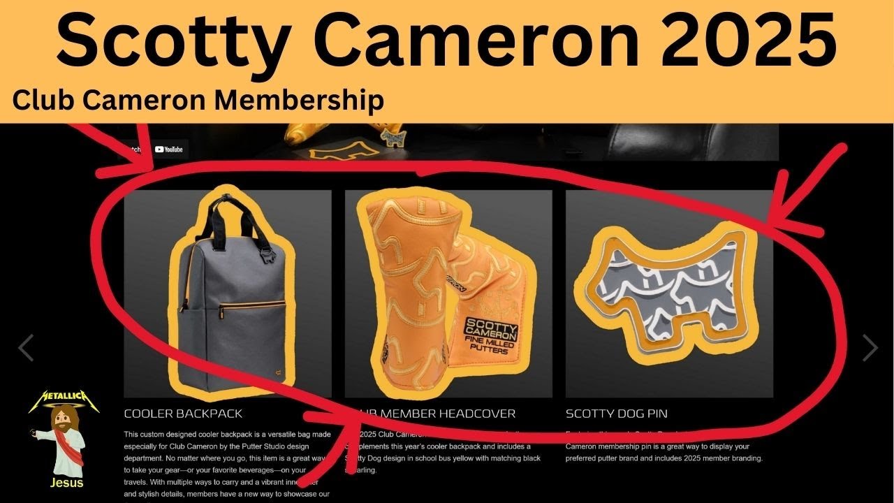 Unboxing the Scotty Cameron 2025 Club Cameron Kit - YouTube