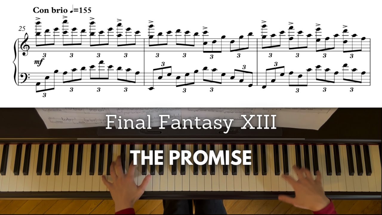 The Promise (Final Fantasy XIII) arr. Yui Morishita - piano