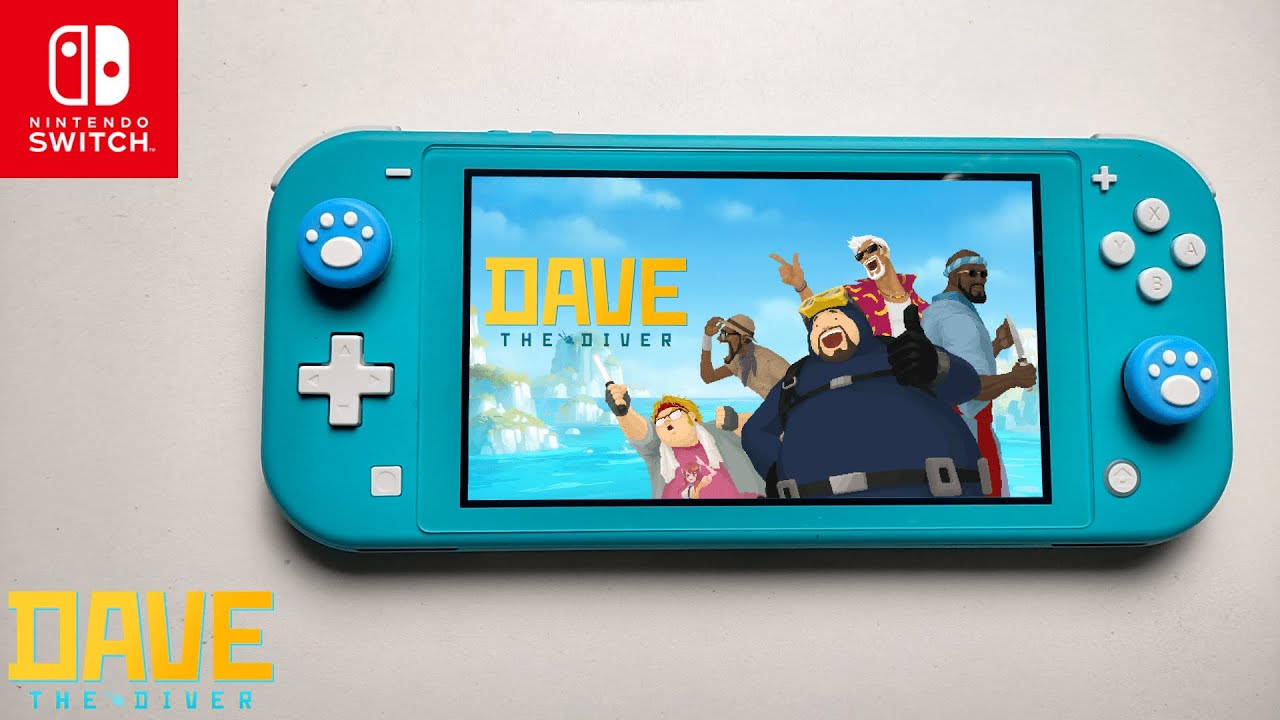 Dave The Diver Nintendo Switch Lite Gameplay - YouTube