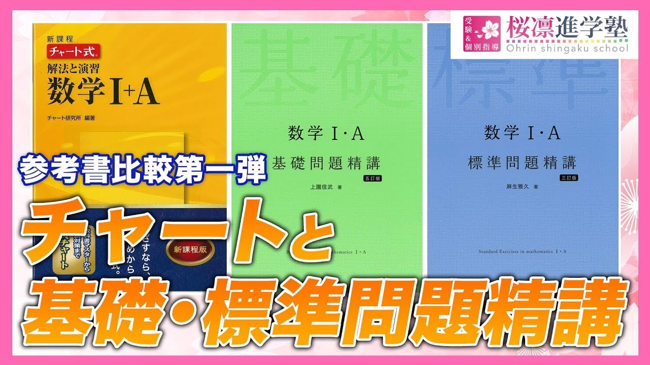 Reference Book Comparison] Charts and Basic/Standard Problems