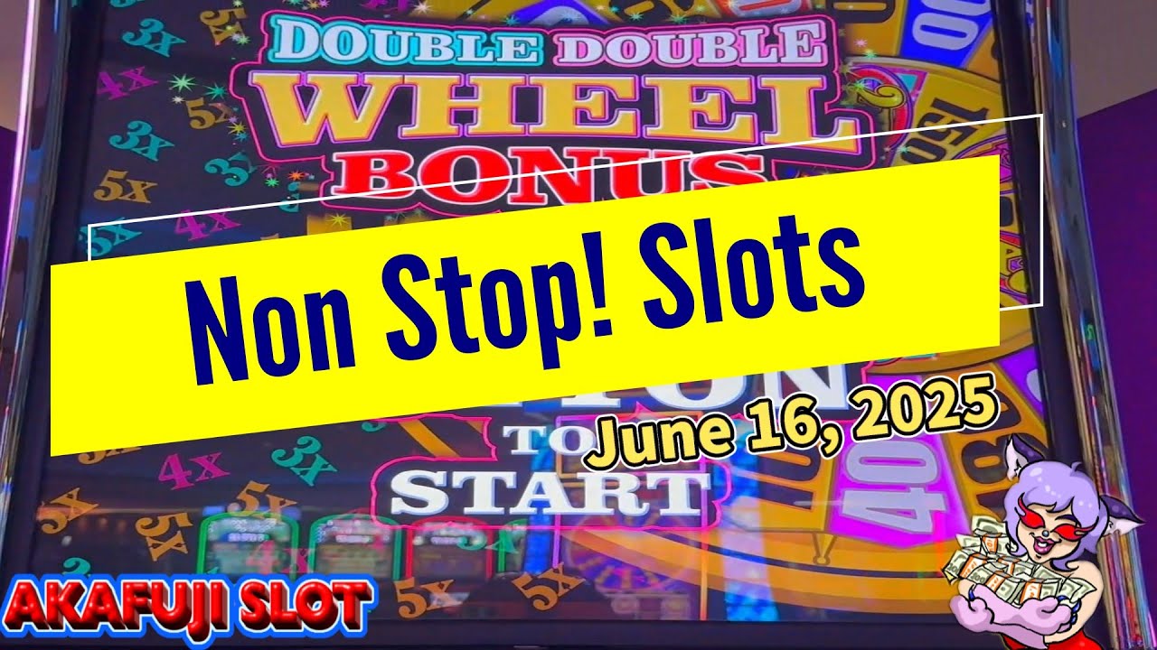 Non Stop! Triple Jackpot Jewels Slots, 2x3x4x5x Double Wheel Slot