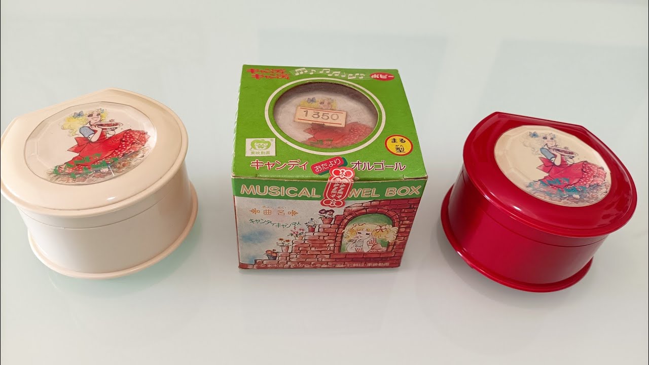2 Music box anime Candy Candy キャンディ・キャンディ オルゴール