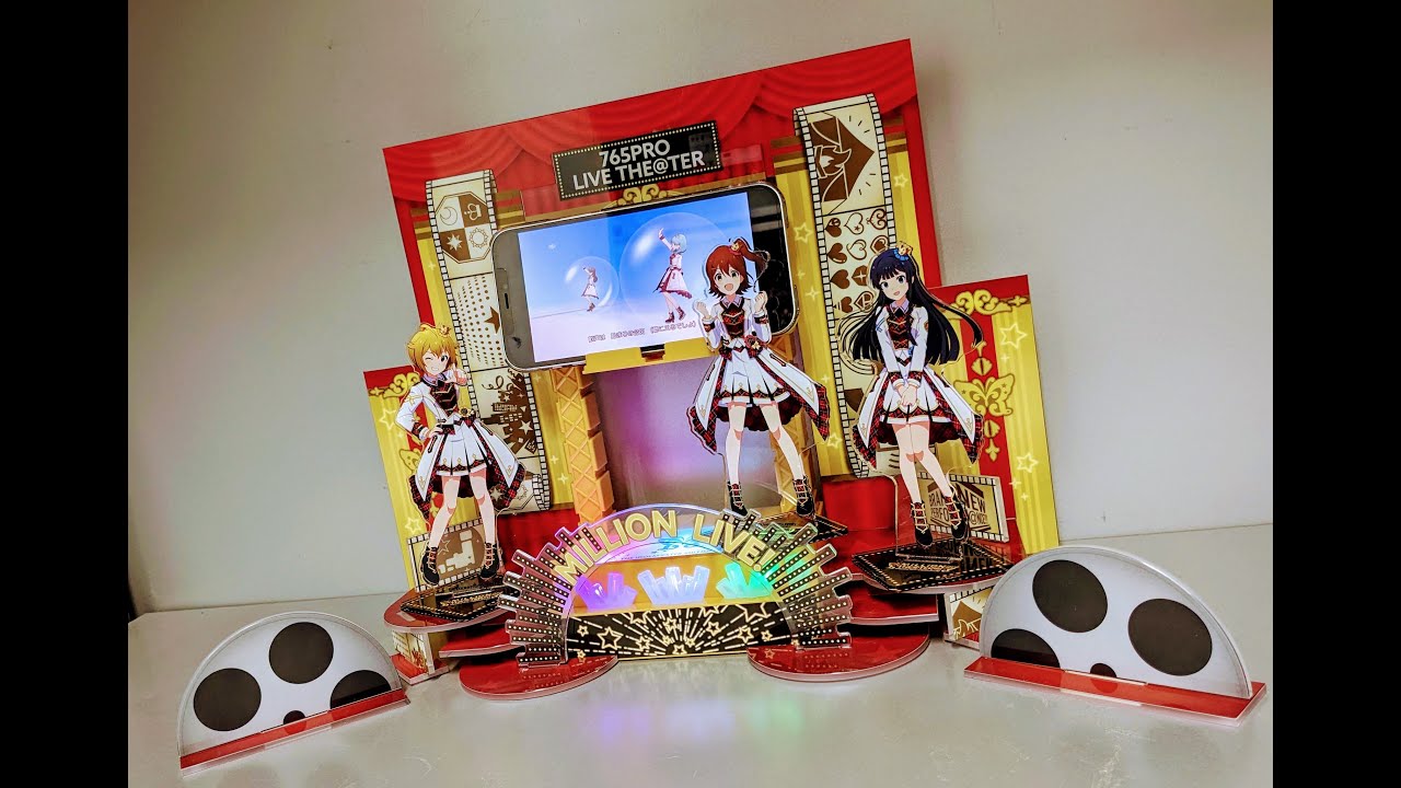 ミリオン】（5月6日23時まで）バンダイより発売中の光り輝くアクリル