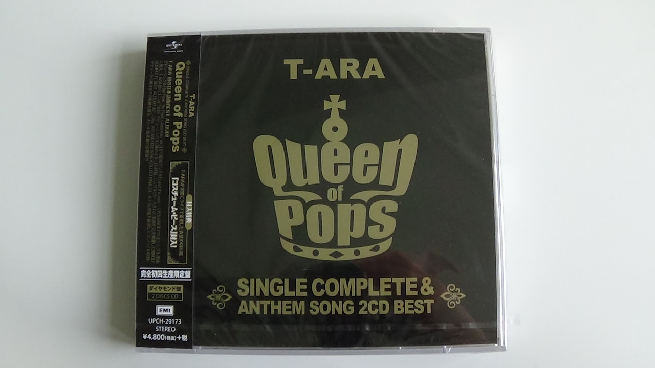 Unboxing T-ARA Single Collection & Anthem Song Best Japan Album