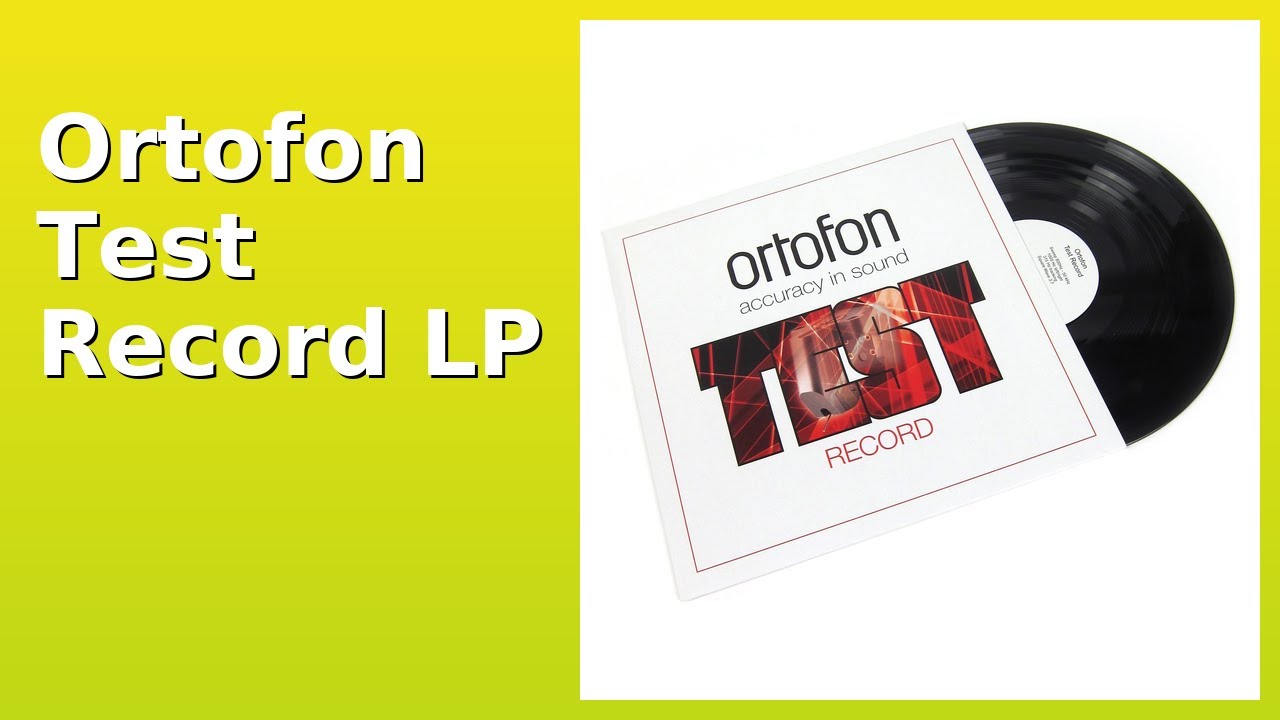 REVIEW (2026): Ortofon Test Record LP. Features. - YouTube