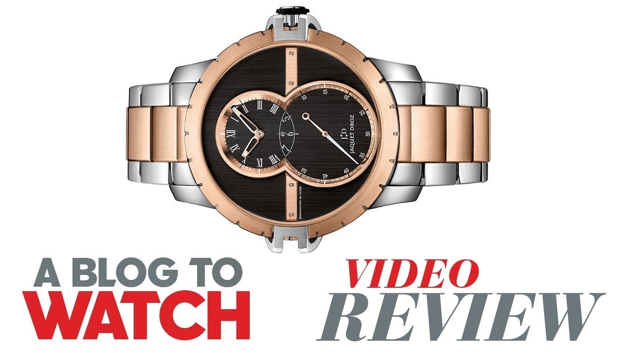 Jaquet Droz SW Steel Red Gold Watch Review | aBlogtoWatch - YouTube