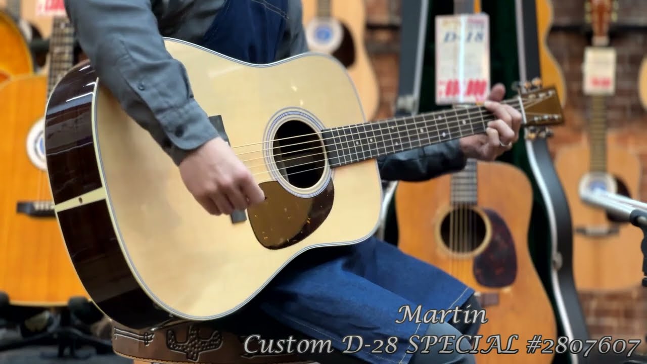 Martin/CTM D-28 SPECIAL #2807607【プレミアム・シトカスプルース