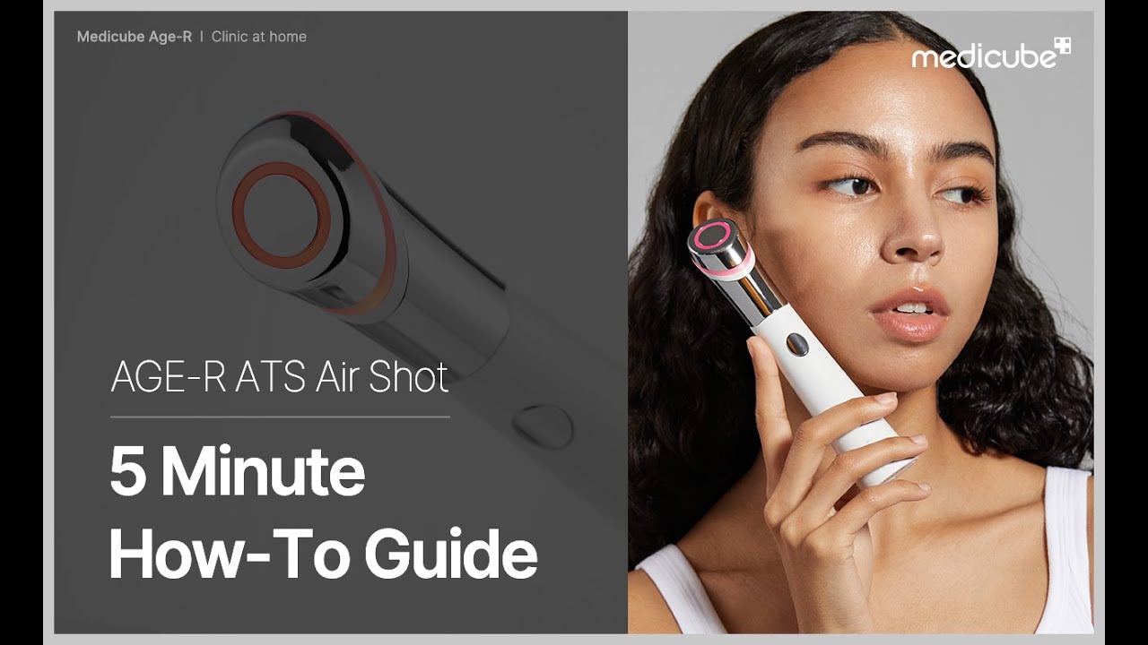 MEDICUBE] Age-R ATS Air Shot 5-minute Tutorial - YouTube