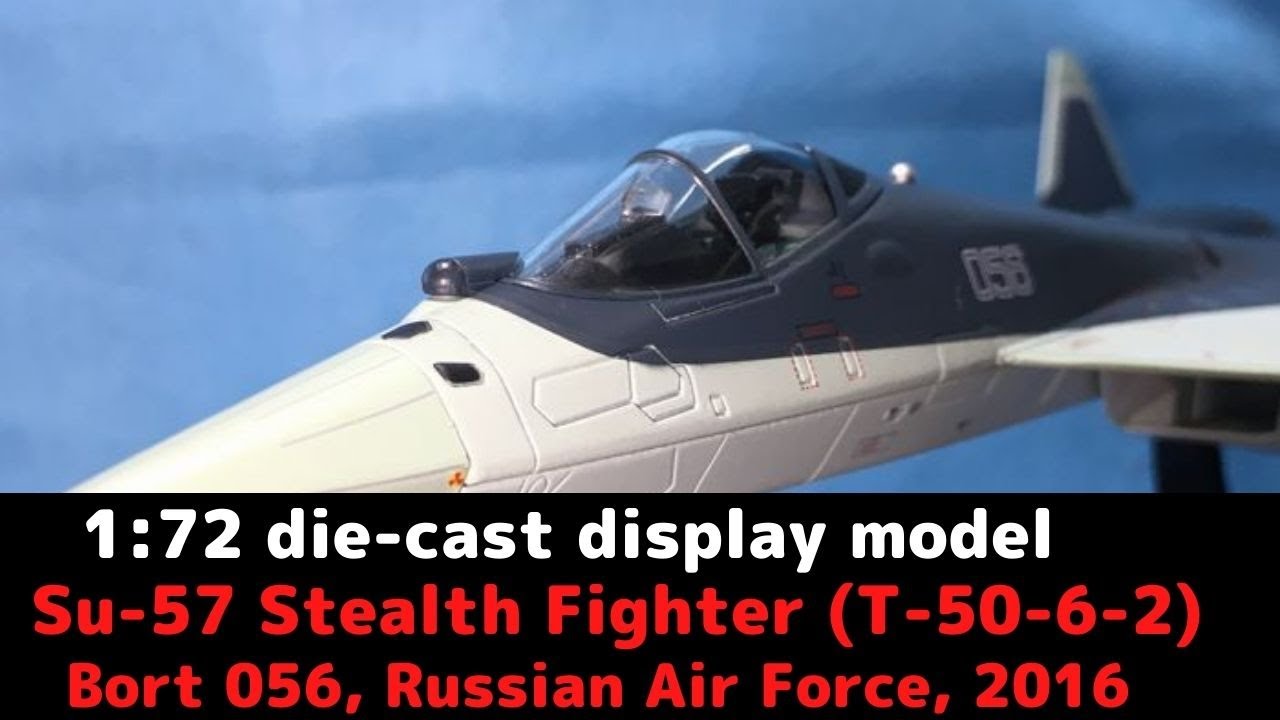 Su-57 Stealth Fighter (T-50-6-2) Bort 056, Russian Air Force, 2016