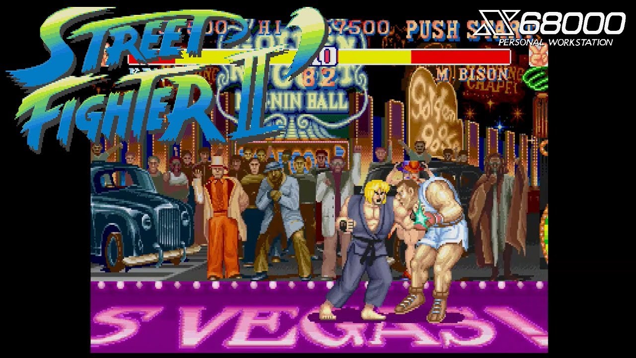 X68000 / 実機】ストリートファイター2 ダッシュ / Street Fighter 2
