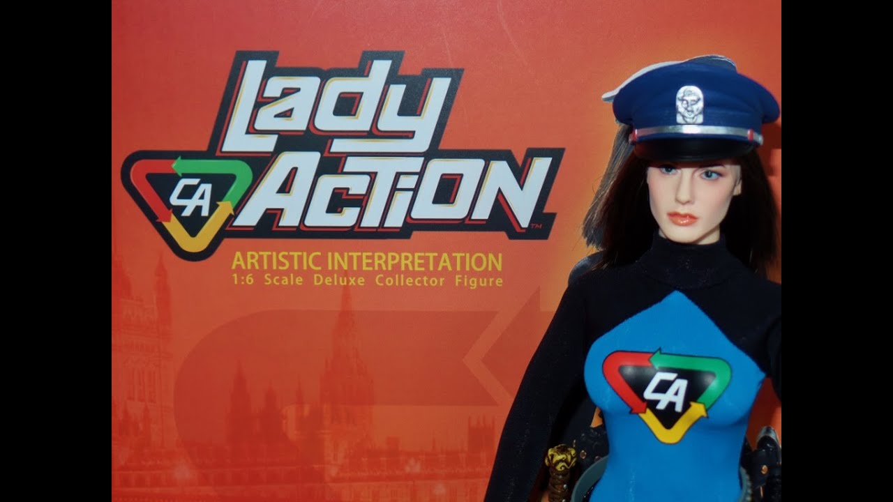 Captain Action's Lady Action 1/6 Scale Deluxe Figure by Go Hero