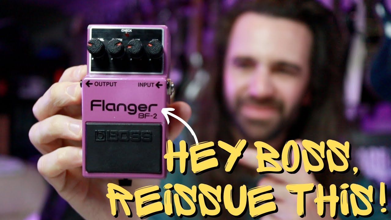 The Best BOSS Modulation Pedal? BF-2 Flanger - YouTube