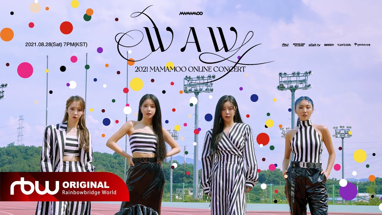TEASER] 2021 MAMAMOO ONLINE CONCERT 'WAW' - YouTube