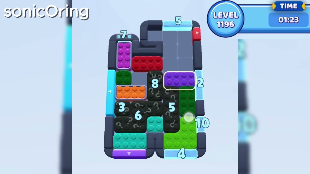 Color Block Jam Level 1196 - YouTube