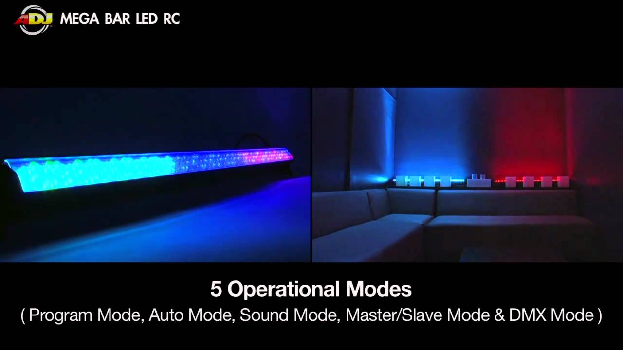 American DJ Mega Bar LED RC - YouTube