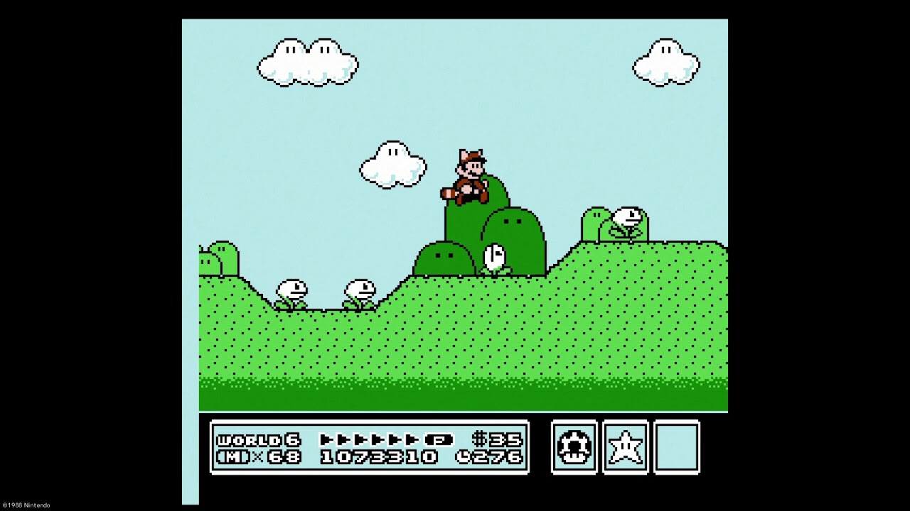 SUPER MARIO BROS. 3】 WORLD 6-8 - YouTube