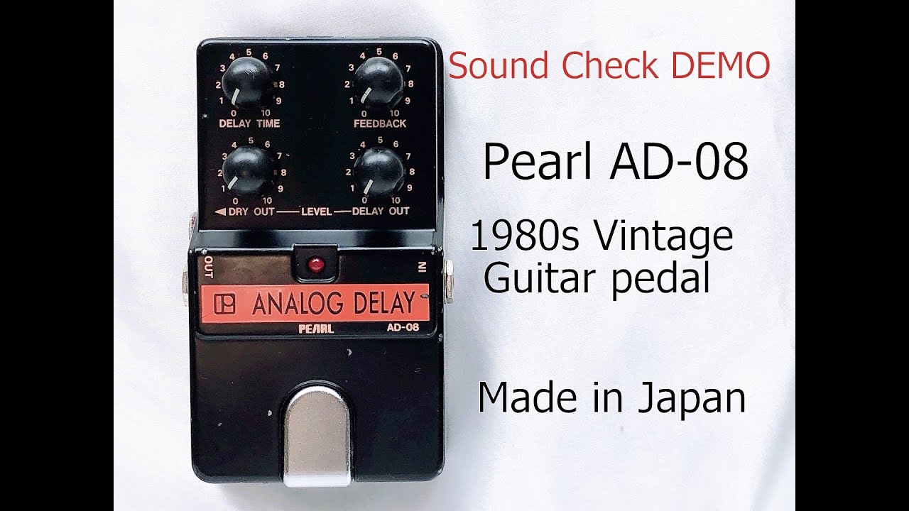 PEARL ANALOG DELAY!半ジャンク。 【公式通販】 アナログディレイ【半