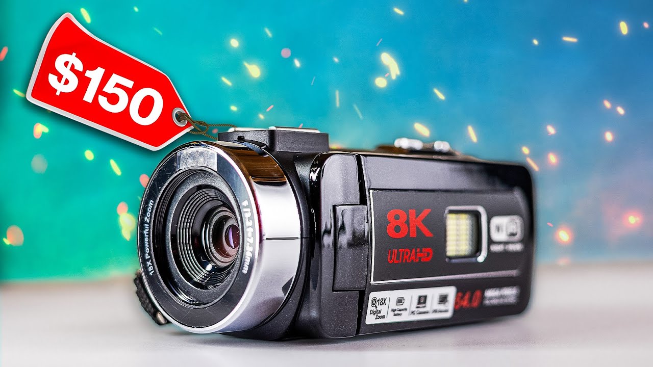 $150 8k Video Camera | Does It Suck? - YouTube