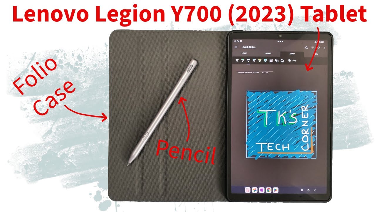 Lenovo Legion Y700 2023 tablet and accessories review