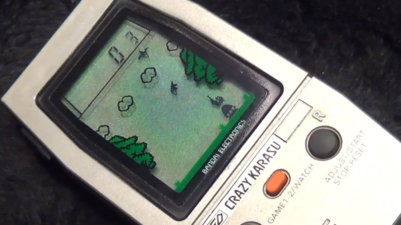 レトロ 電子ゲーム】バンダイ クレージーカラス クレイジー 烏