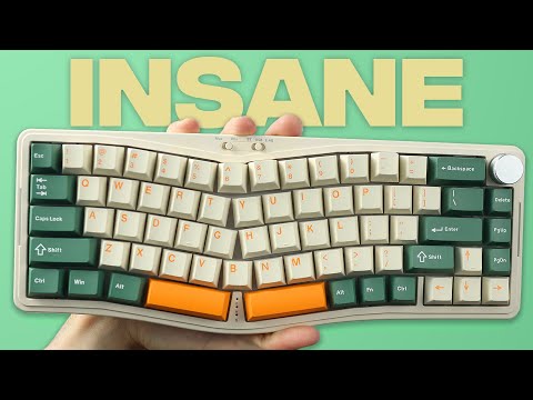 The BEST BUDGET Ergonomic Keyboard! (AJAZZ AKS068 Alice Review