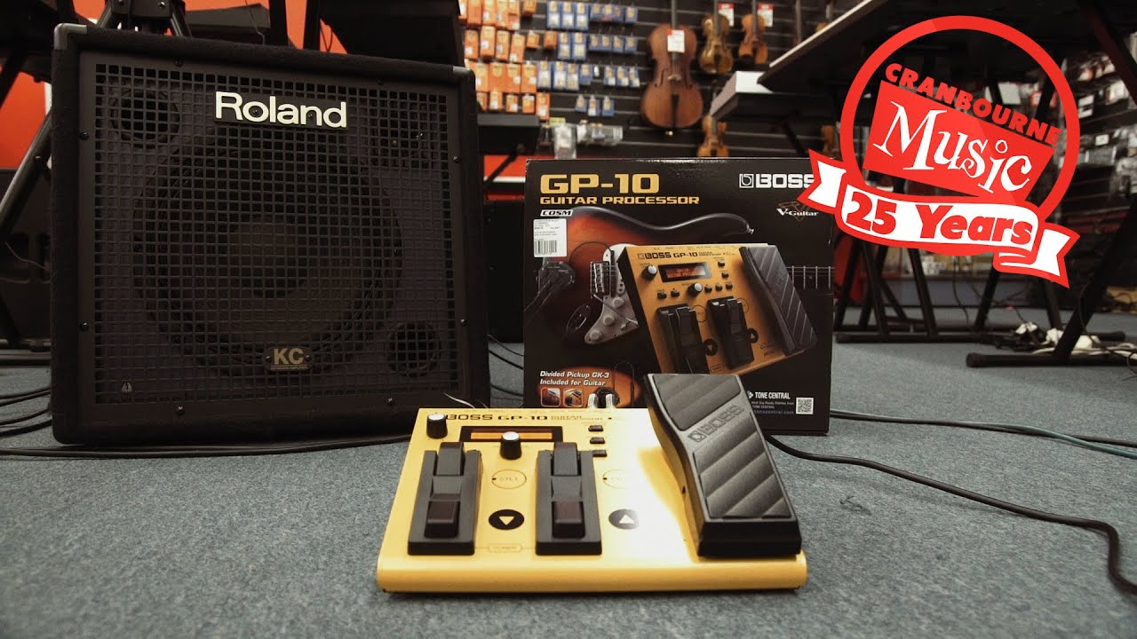 Boss GP-10 Guitar-Synth Demo - YouTube