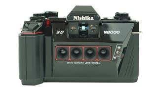 How to use a Nishika N8000 3D 35mm Film Camera - YouTube