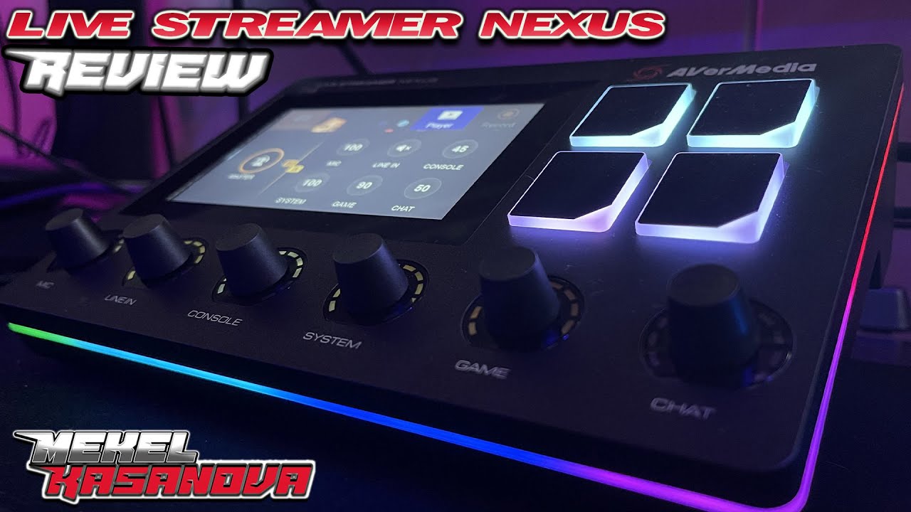 AVerMedia Live Streamer NEXUS | REVIEW | The GoXLR AND StreamDeck