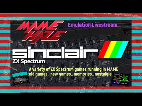 October MAME Stream #1 - Obsessed with the Sinclair ZX Spectrum