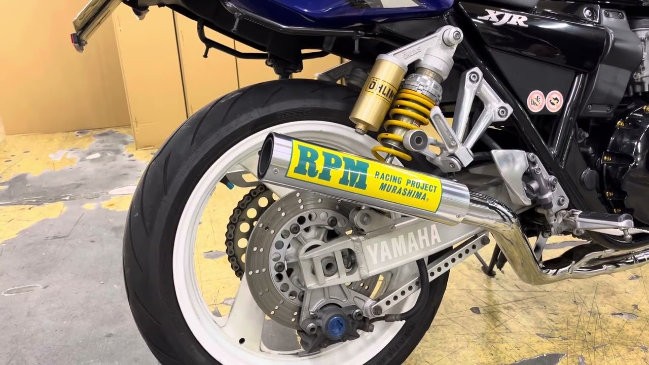 RPMマフラーサウンド】YAMAHA XJR400R［RH02J］RPM-67Racingマフラー