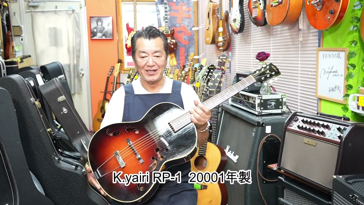 K.yairi RP-1 2001年製 - YouTube
