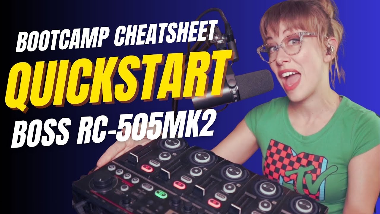 Quickstart Guide to the Boss rc-505mk2 Loop Station - YouTube