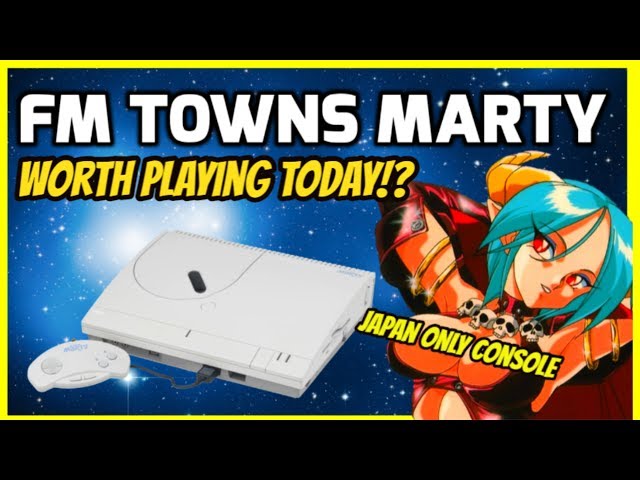 Is The FM TOWNS MARTY Worth Playing in TODAY!? - Console History