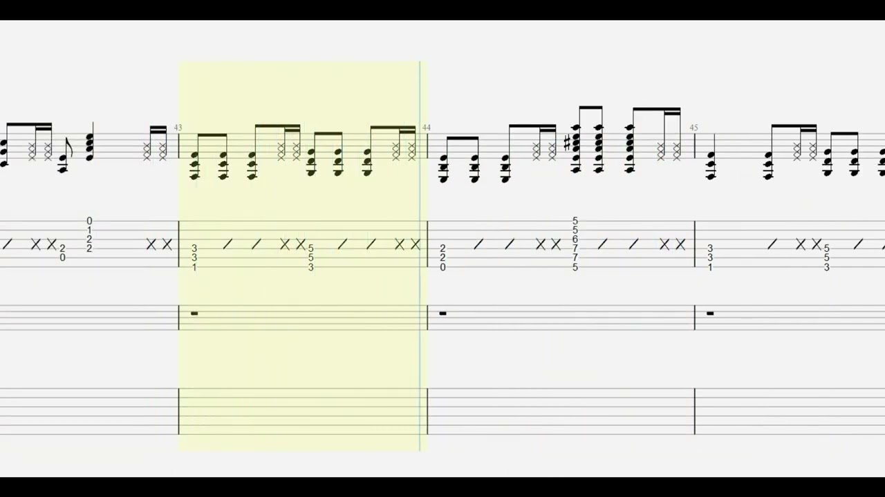 JUDY AND MARY. The Great Escape guitar tab - YouTube