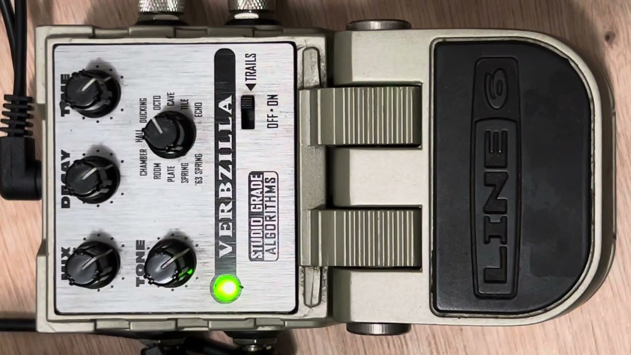 Pedal Line 6 Verbzilla - YouTube