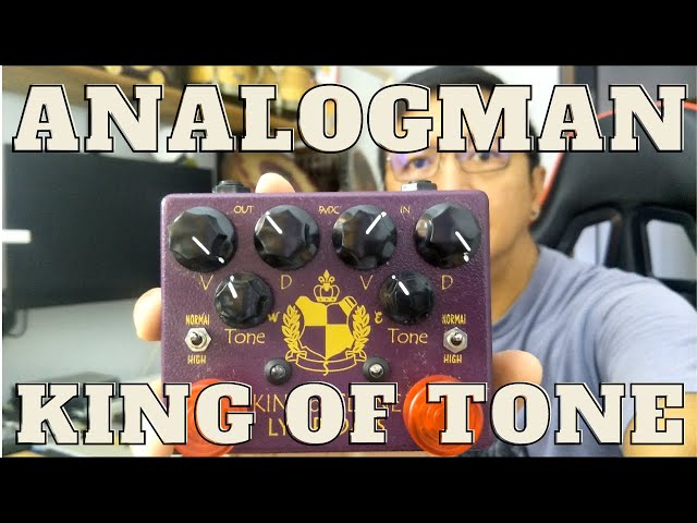 ANALOGMAN King Of Tone Clone by LY Rock Pedals - YouTube