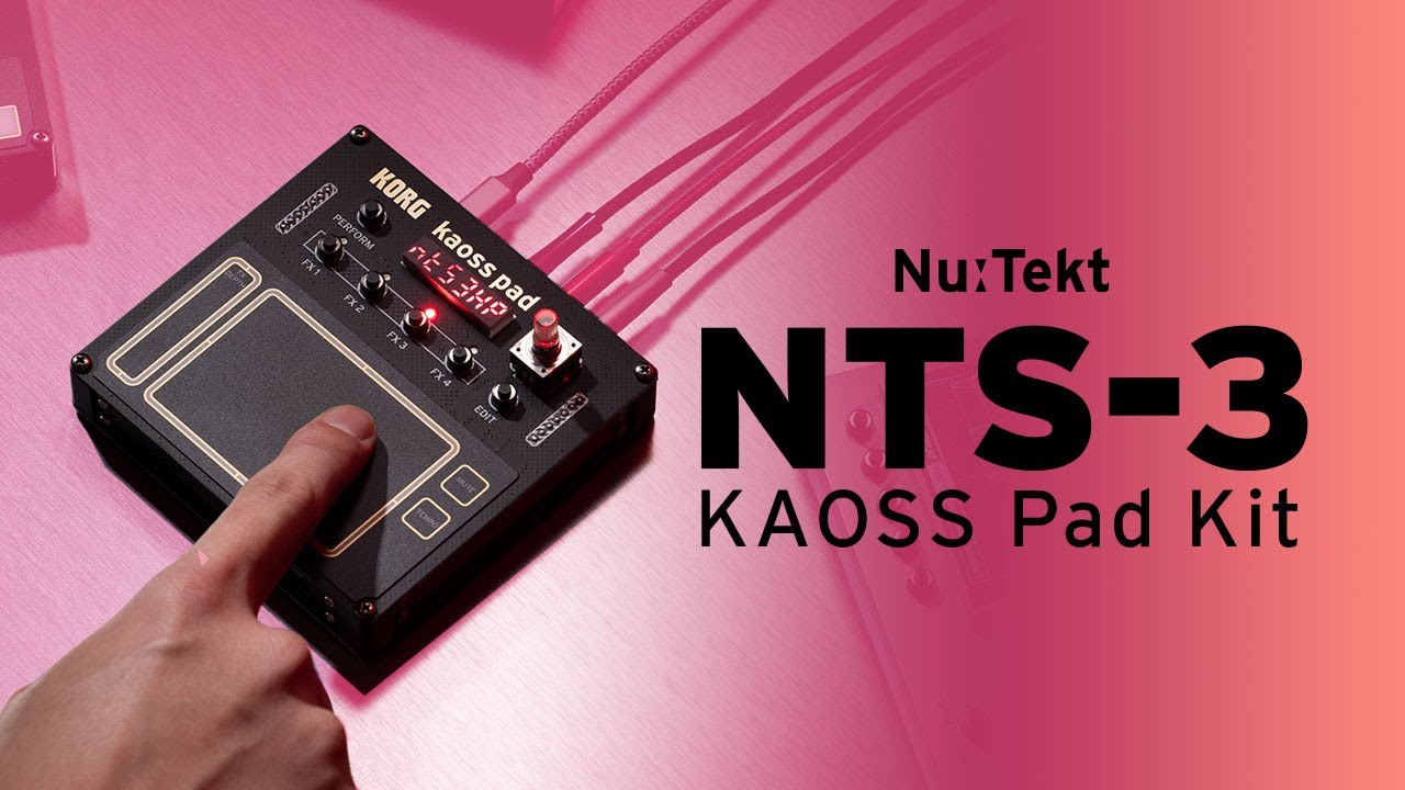 NTS-3 kaoss pad kit - PROGRAMMABLE EFFECT KIT | KORG (USA)
