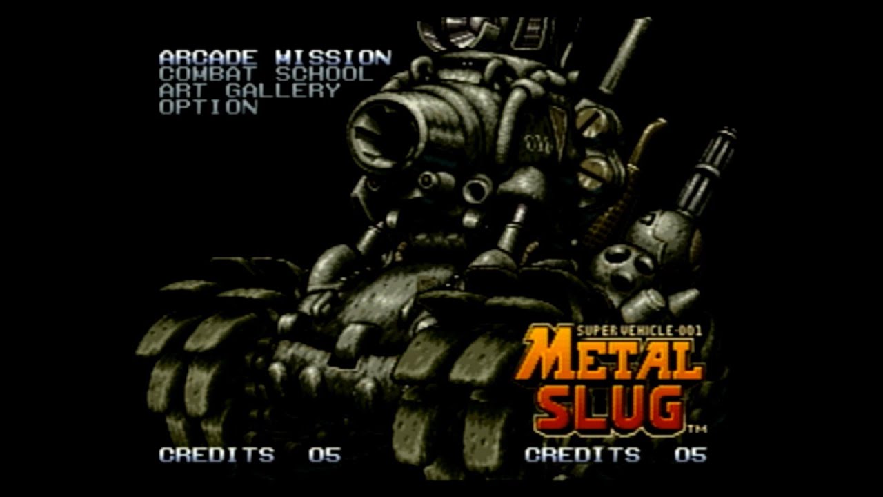 Saturn Longplay - Metal Slug + Art Gallery (1997) - YouTube