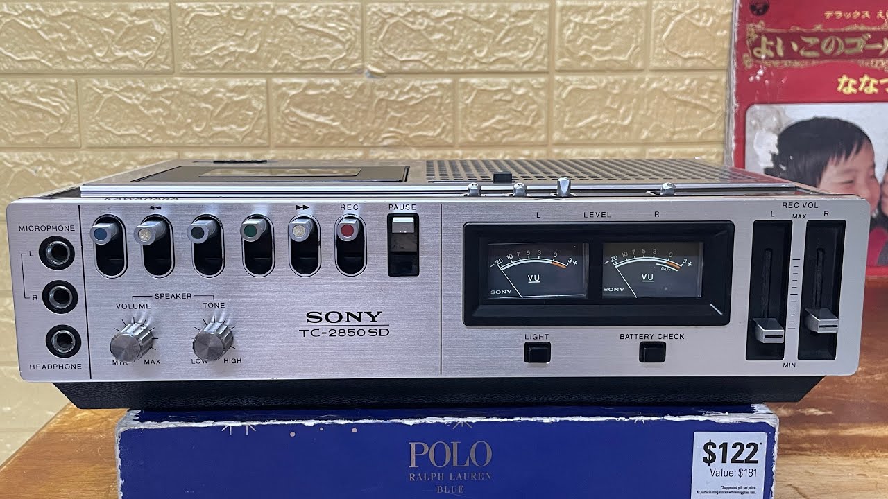 Giao dịch thành công-Sony TC 2850SD --liên hệ Thuỳ Audio Sài Gòn