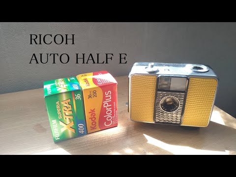 RICOH AUTO HALF E】リコーオートハーフ E フィルム装填＆作例