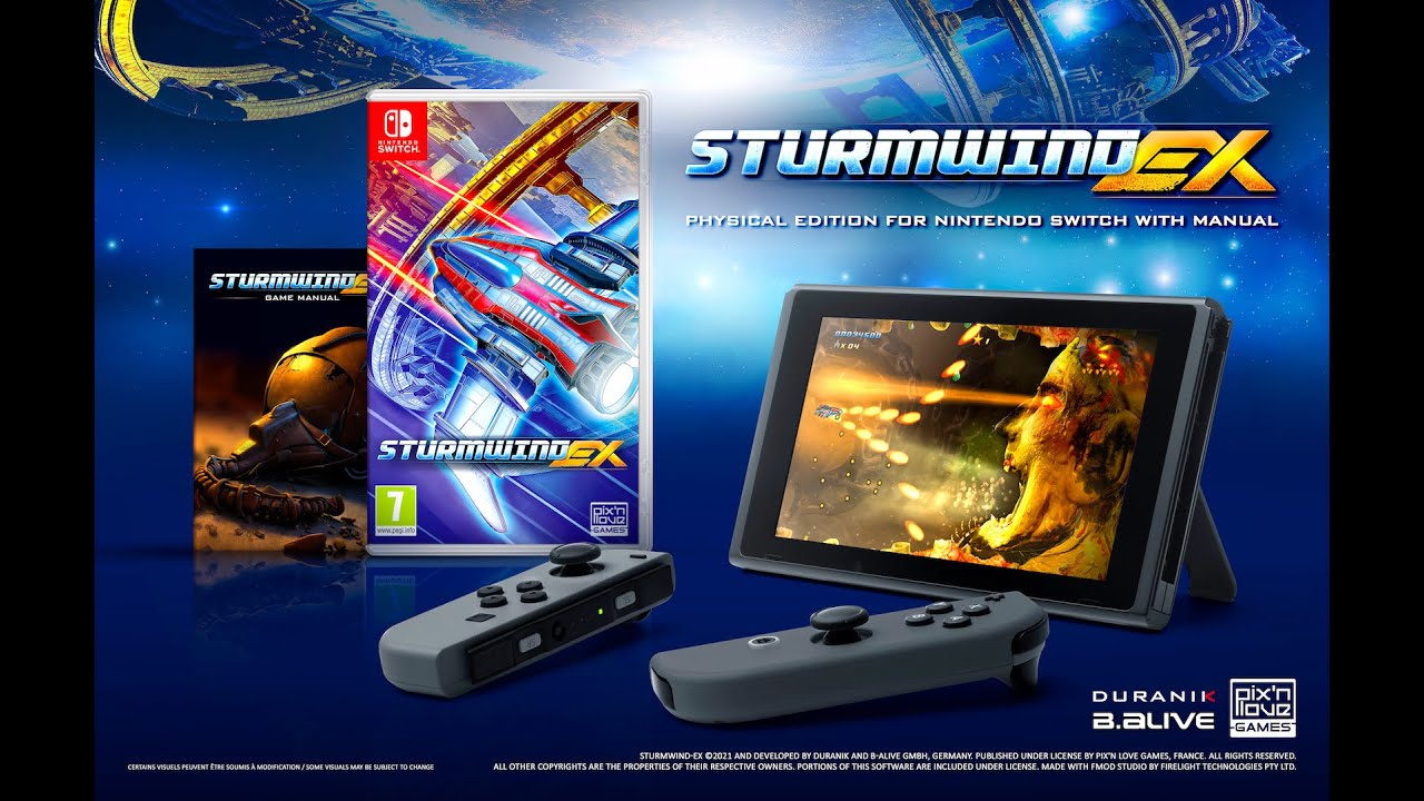 全新現貨]Switch Sturmwind EX 2D橫向飛機射擊| Yahoo拍賣