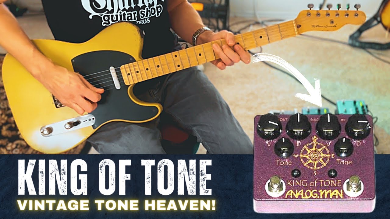 🔥 🎸Vintage Tone Heaven: Analog Man King of Tone InDepth Demo