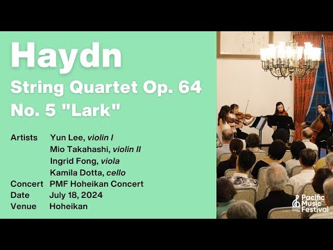 Haydn: String Quartet Op. 64 No. 5 