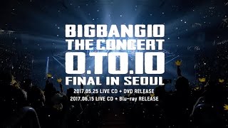 BIGBANG10 THE CONCERT O.TO.10 FINAL IN SEOUL LIVE CD + DVD/Blu-ray