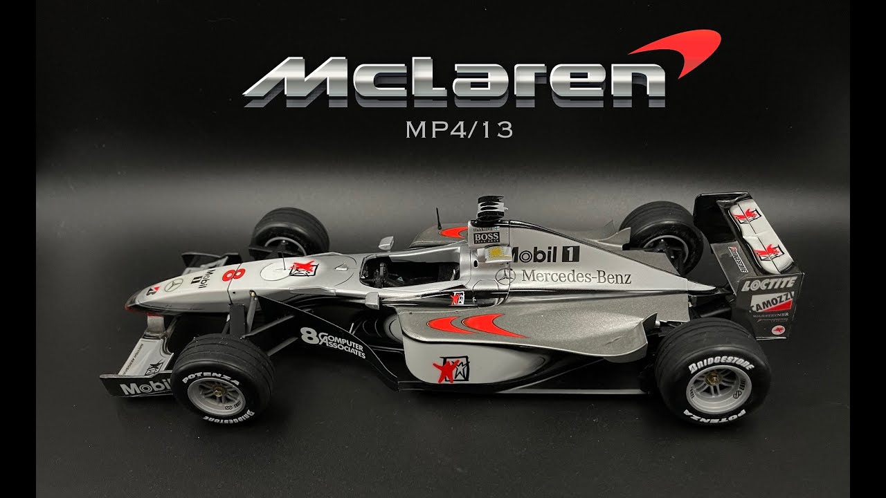 McLaren Mercedes MP4/13 (TAMIYA 1:20) - YouTube