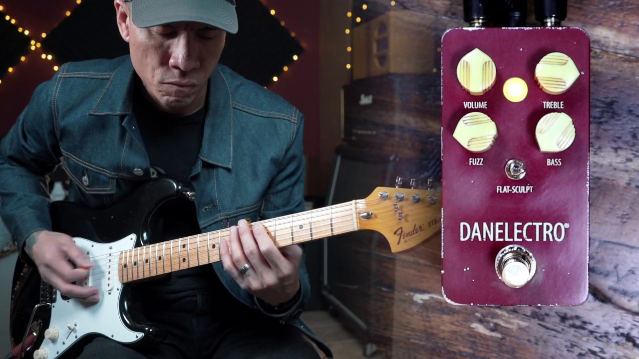 Danelectro THE EISENHOWER FUZZ pedal - demo by RJ Ronquillo - YouTube