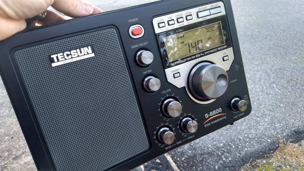 無線ブログ集 - BCLラジオ TECSUN S-8800 - ライセンスフリー無線情報
