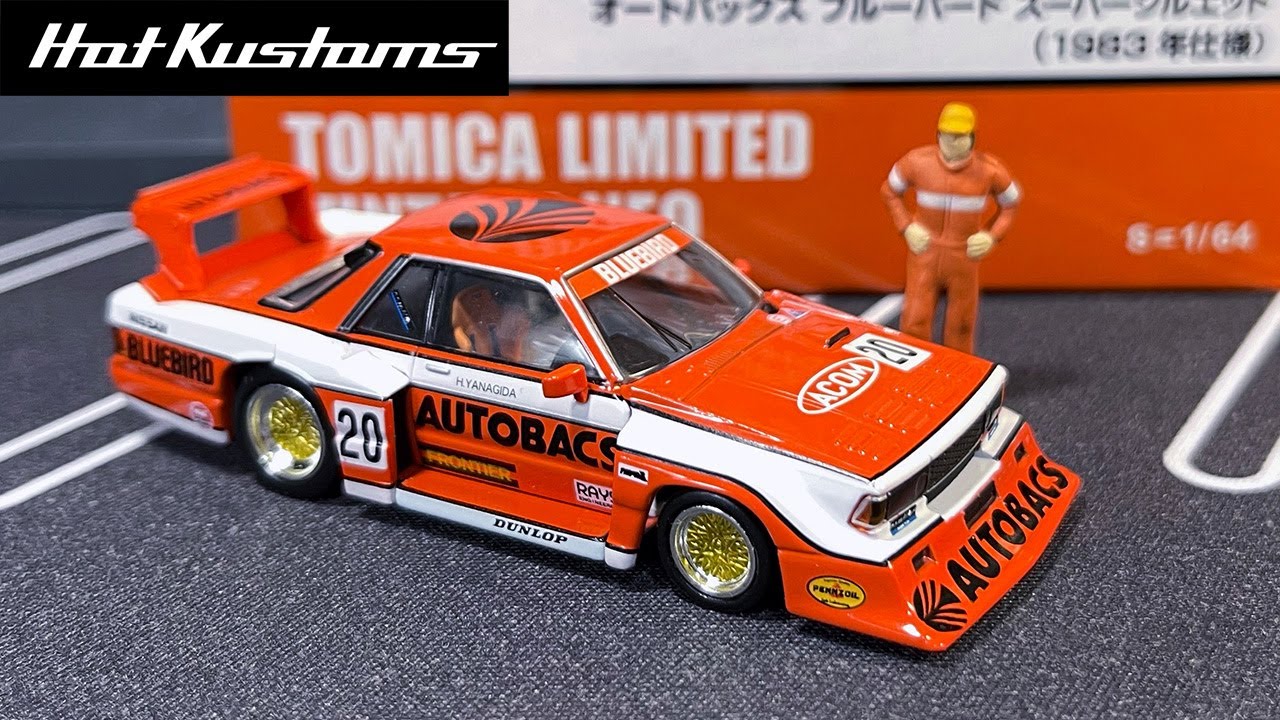 Tomica Limited Vintage Neo AutoBacs Bluebird Is Still King - YouTube